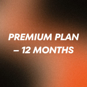 Premium Plan – 12 Months